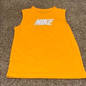Youth Nike Orange Athletic Tank Top Large